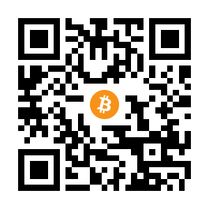 bitcoin:1P6brDbYKsQGqRduaTMa1v8hBqJYjig4Qc black Bitcoin QR code