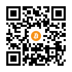 bitcoin:1PPWcRj9k2oRr2uEJUQpmTo293a68tkjTX black Bitcoin QR code