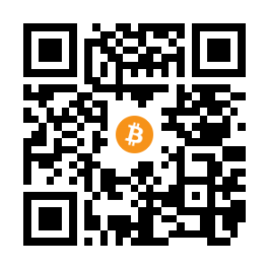bitcoin:1PeH6rkrQ6A1pPdPdALfmRLm7eQimtbaX1 black Bitcoin QR code