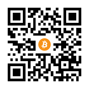 bitcoin:1PqBfFdwNGEMoG8rgaKbgF6EhgzZFn85rQ black Bitcoin QR code
