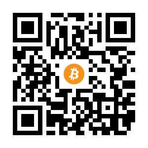 bitcoin:1PtomU7QVd5jP7HADLYX7ng47NzqE296PQ black Bitcoin QR code