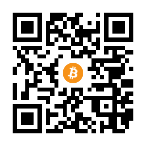 bitcoin:1Pu2APh2AAwDaX1yx7PkhCrbgi9KGZCetm black Bitcoin QR code