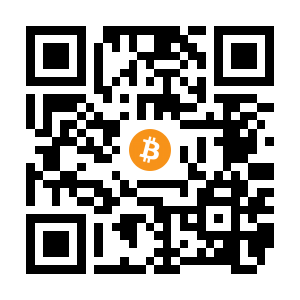 bitcoin:1Q5WRux98TmF6ZzgnrzHFwwCwbW5Xpkqvc black Bitcoin QR code