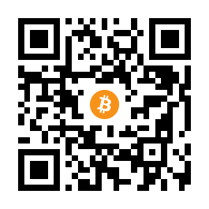 bitcoin:32DkgNcFNuunodzka9JamM8CQYSKc4NLic black Bitcoin QR code