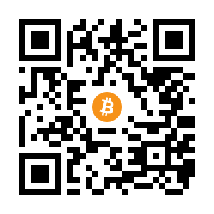 bitcoin:32FPPioXTsCG8Taqpf1Usb5PgJGtHJ6mFa black Bitcoin QR code