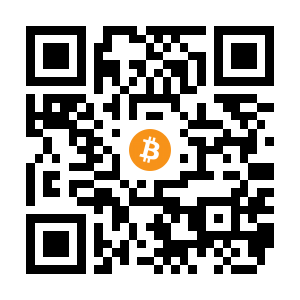 bitcoin:32nodqSvUwnDJRmNdSAxAr11op97x9GSSa black Bitcoin QR code