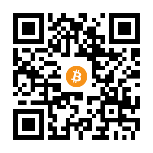 bitcoin:33pdbu7J3vC4dp6GG1YzEygwjoZFBZZJb8 black Bitcoin QR code