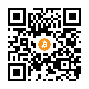 bitcoin:33yD9cACpasyAQsMcGWYQDmWivLK5RHrbZ black Bitcoin QR code