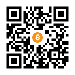 bitcoin:34SWjrUFkTTuYkZhBAoj2aaGapX15AL4ES black Bitcoin QR code