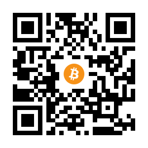 bitcoin:37S1e9KRKW9SU4x3Vide7Aggxy28e253Ev black Bitcoin QR code