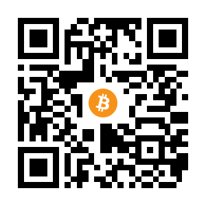 bitcoin:38f7Y5Zi3NQnzeoqArwYtfVEUrnKcNb1ET black Bitcoin QR code