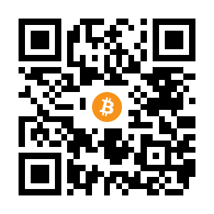 bitcoin:39yT1iDZWrfrESjnhb4aYWhcd8JAcgiD8t black Bitcoin QR code