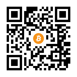 bitcoin:3AWvmYwCDaNdZhcTmGpYRMM6hk9wrBFfJZ black Bitcoin QR code