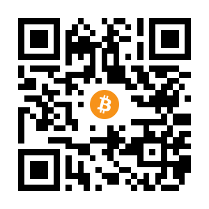 bitcoin:3BMEX2ix2P1KeUx79jbNU5bvyw1NhZZHxd black Bitcoin QR code