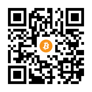 bitcoin:3BMEXAJvEg72CtSuPw4eg4Whg7DkAxxAUv black Bitcoin QR code