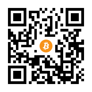 bitcoin:3BMEXCzdBSsLYQFJ7jDtkUsAY6PwECkQed black Bitcoin QR code