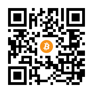 bitcoin:3BMEXDo3iVxniXZaZ7PkLcYAWBnDBFCX1L black Bitcoin QR code