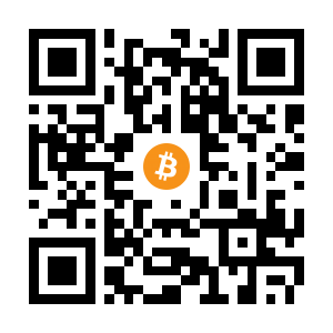bitcoin:3BMEXWddnwQubs1zKCnKC9jwpo4aKcJTrU black Bitcoin QR code