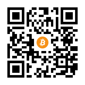 bitcoin:3BMEXjJWLAek49SbmYW8eG7fbUK6G5U4T1 black Bitcoin QR code