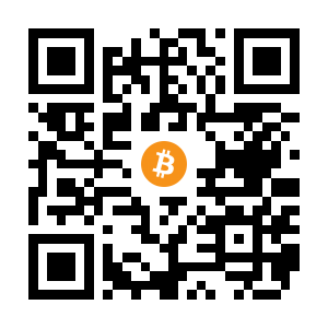 bitcoin:3BUQ3zeV52QPX2SHrnBPjmdHT7KbzF7cuC black Bitcoin QR code