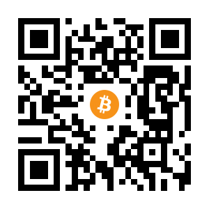 bitcoin:3BoxHGmd57V9crJDWbxfkCx81GDUrG3Bux black Bitcoin QR code