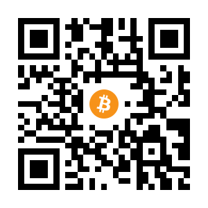 bitcoin:3CJ49F8EX6yRakM5nLref2oPrEQU5mXFNW black Bitcoin QR code