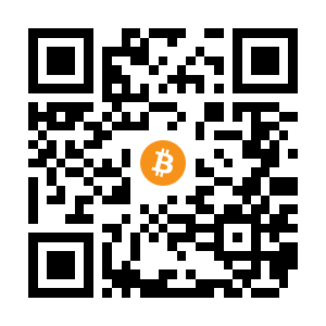 bitcoin:3CRdyr1AVPsApsmdh6U6x1uvKEjj75z452 black Bitcoin QR code