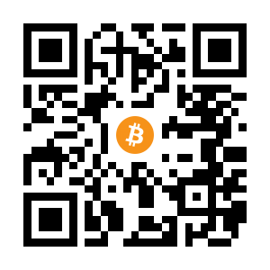 bitcoin:3DVJfEsDTPkGDvqPCLC41X85L1B1DQWDyh black Bitcoin QR code