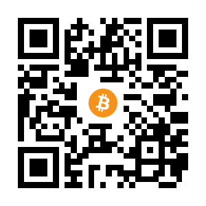 bitcoin:3E9AoVVysH54KheyPGQHdGv2w148ysz3gv black Bitcoin QR code