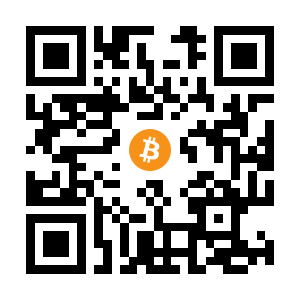 bitcoin:3FP5vYpJTteDDsezMZ8BaDJ4ruMcTcd1mv black Bitcoin QR code