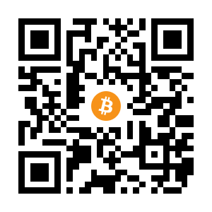bitcoin:3FSx5Pj4y2UePpPWUrrCJ4VXjudGFGdskk black Bitcoin QR code