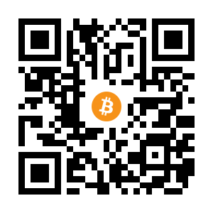 bitcoin:3FVygy7Lmcgd2vsBx4RXB5aoHxV9EajKyQ black Bitcoin QR code
