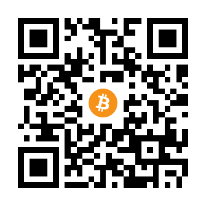 bitcoin:3Fm8A1HvrijUNsZXNA25JyjBx4f9iwgvsL black Bitcoin QR code