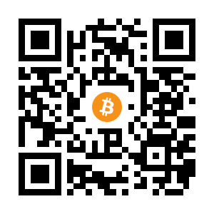 bitcoin:3Fwfn4DPLv8Jk755PCWpdZgkFKsAZsMuXV black Bitcoin QR code