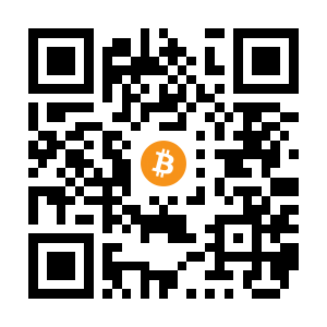 bitcoin:3GnCN6Tv6RR2F1aipSnWzeiTZs5is8mcSx black Bitcoin QR code