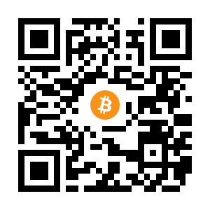 bitcoin:3GnGpvKP4hYoJASiv9KRFem151Cn9tZqHH black Bitcoin QR code