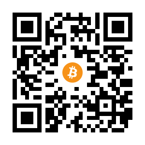 bitcoin:3HHDHnzuQ5Xufzp3d9ohosqznGHktBV53B black Bitcoin QR code
