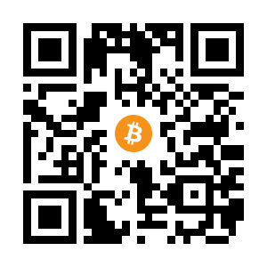 bitcoin:3HYJFEVbd7321KkKctNJMV6Wma7rie6H8B black Bitcoin QR code