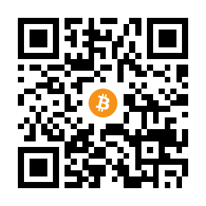 bitcoin:3JECmRwrCyEAcwzDCKSNVfL1BceZJsqfxc black Bitcoin QR code