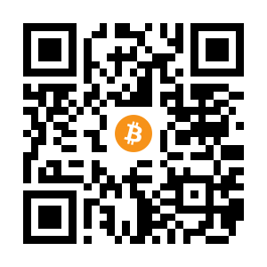 bitcoin:3JMwsU3CSdcWH4mEtZDMi7oHbfvMiHYiUt black Bitcoin QR code