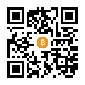 bitcoin:3JkfTdGnpNhK5xBjP6BzRsitZqnnVjQV1B black Bitcoin QR code
