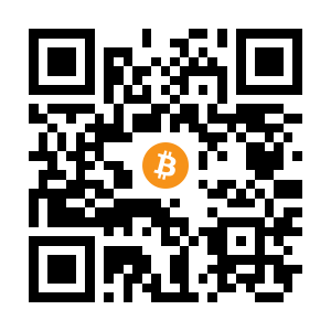 bitcoin:3K1Lrg6hpAhnmPziWnCVxaVFFkckMwDvFS black Bitcoin QR code