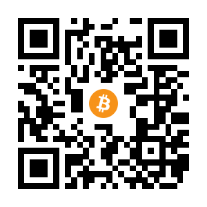 bitcoin:3KWwR4PuJaoF6AjsLH7MEFJx3ABeVtUDCE black Bitcoin QR code