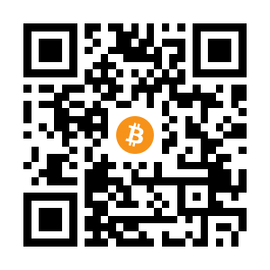 bitcoin:3Me7zrm2dHAD4SkcDCB4rUYRYG3B4VpCNo black Bitcoin QR code