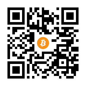 bitcoin:3NDVtEf89fTNaRoA12Myh8LkUCgve3dRYf black Bitcoin QR code