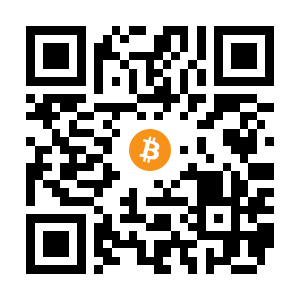 bitcoin:3P8EeiRguZCgPFsomD9dLEiy2jy9BFdQRC black Bitcoin QR code
