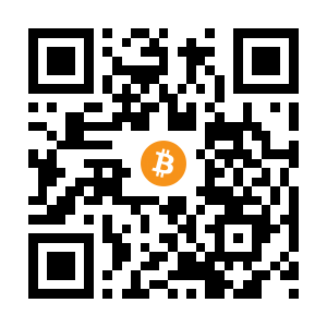 bitcoin:3PPbwpiRVBcyGm8prz6JypHck3XdLud1Hb black Bitcoin QR code