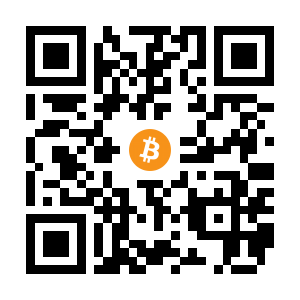bitcoin:3PkJcHHcm6NV8rwK7vVMDHhzANYCvMWPxB black Bitcoin QR code