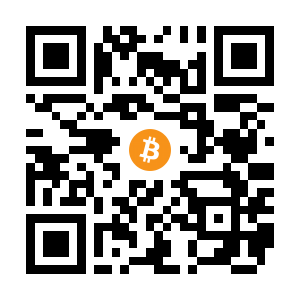 bitcoin:3Qqd7LtGYzpkSwNPx3VPq4ojM9RsN1Ruje black Bitcoin QR code