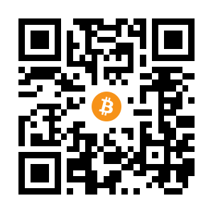 bitcoin:3QwiCsnBTED6FdkHXUz2uG9D7WRnYD3UWM black Bitcoin QR code
